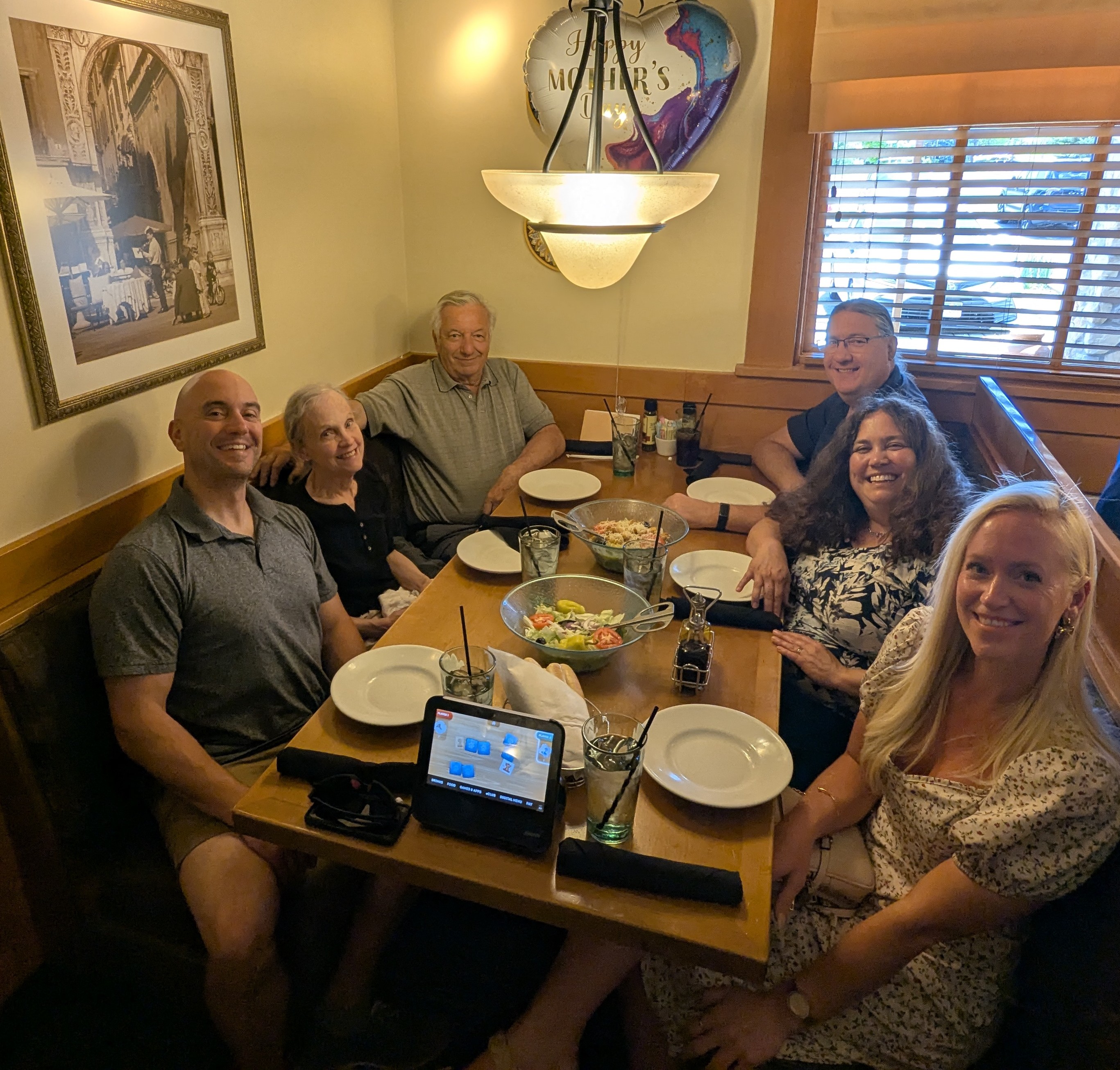 Mother's Day, Mike Rawluk, Linda Buzzo, Linda Rawluk, Tony Rawluk, Michael Sanders, Kari 
